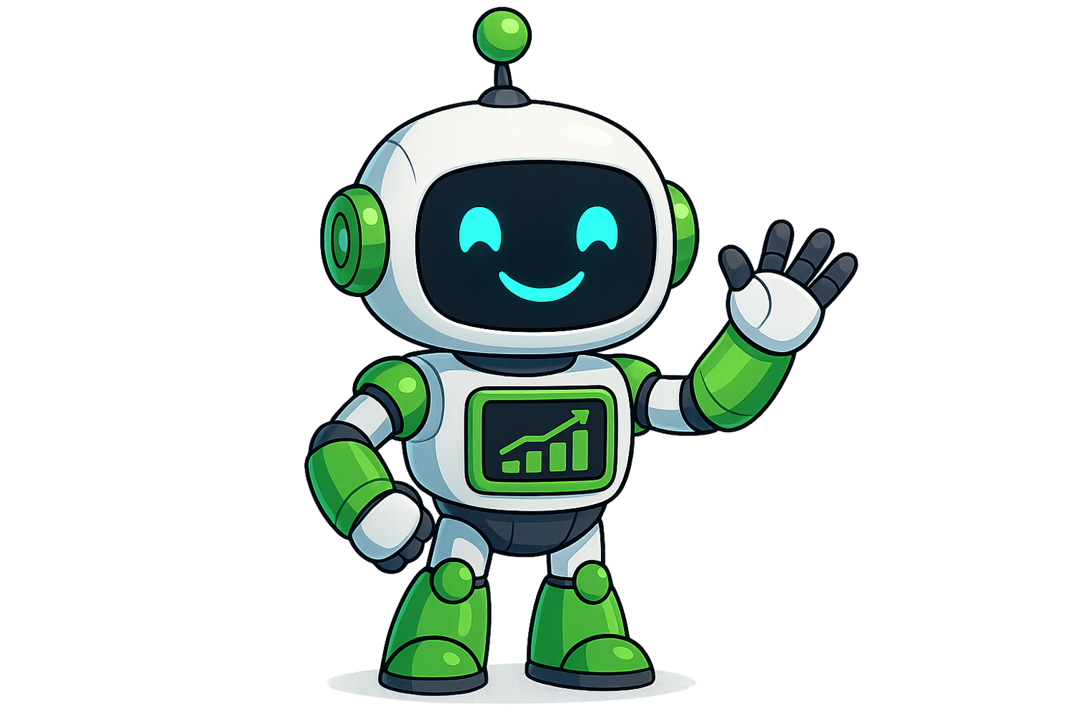 Ben the robot waving